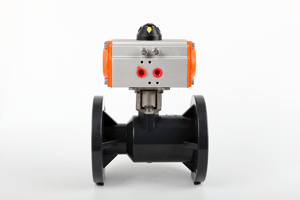 茂名气动法兰一体球阀